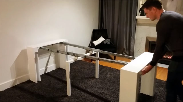 The Giant Console Extending Table Video Reel By Expand Furniture Desk