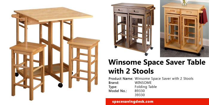 Winsome Space Saver Table with 2 Stools Review
