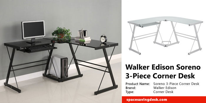 Walker Edison Soreno 3-Piece Corner Desk Review