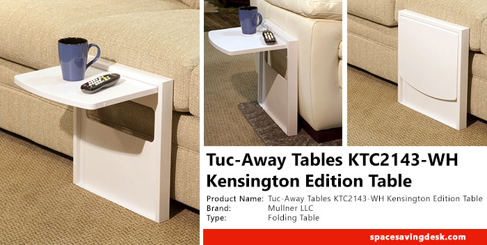Tuc-Away Tables KTC2143-WH Kensington Edition Table Review
